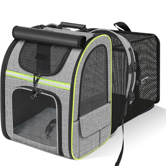 Premium Expandable Cat Carrier Backpack – Pawspire